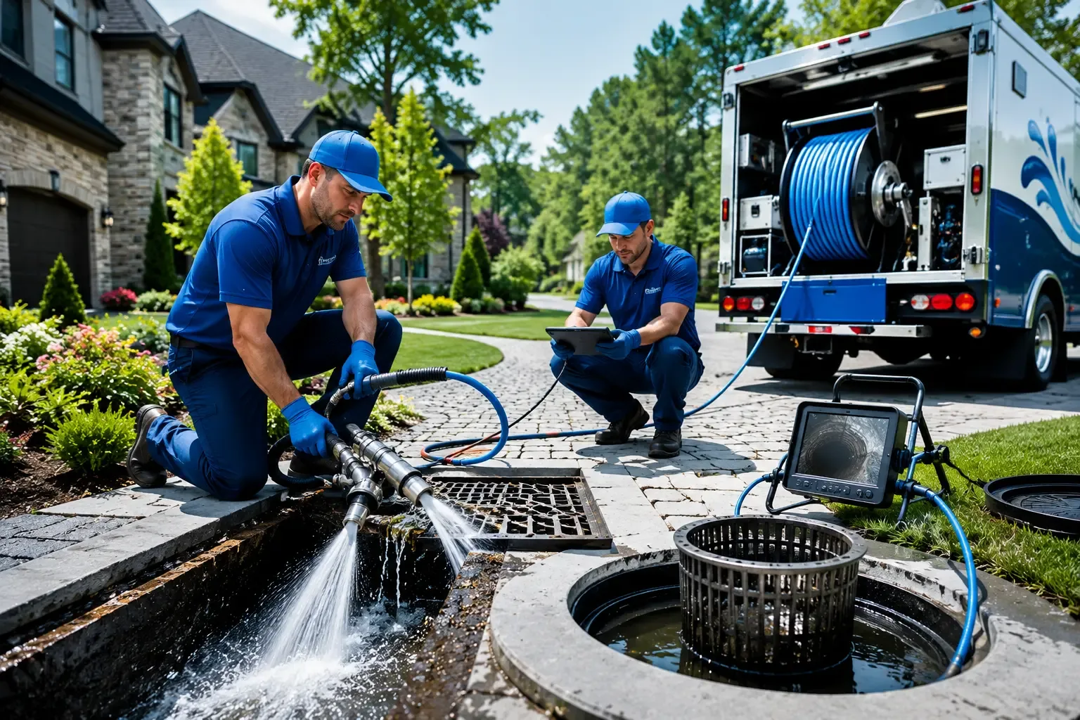 Local outdoor drain cleaning professionals in Sanders, KY